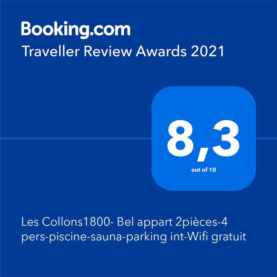 Les Collons1800- Bel Appart 2Pieces-4 Pers-Piscine-Sauna-Parking Int-Wifi Gratuit Vex Exteriör bild