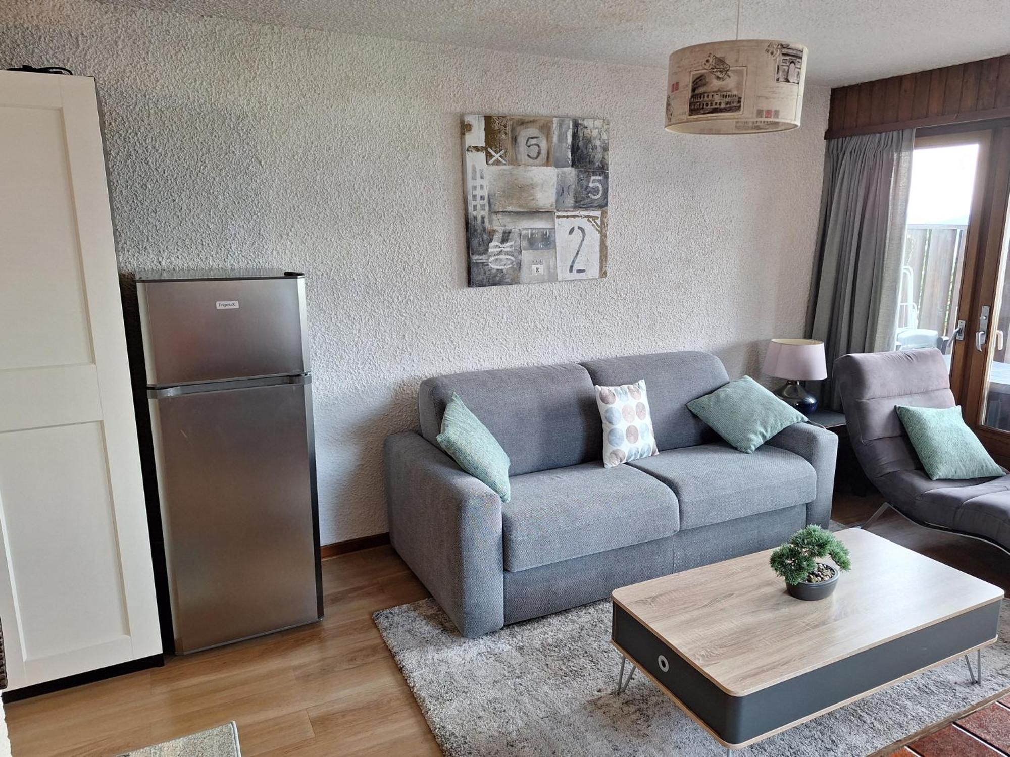 Les Collons1800- Bel Appart 2Pieces-4 Pers-Piscine-Sauna-Parking Int-Wifi Gratuit Vex Exteriör bild
