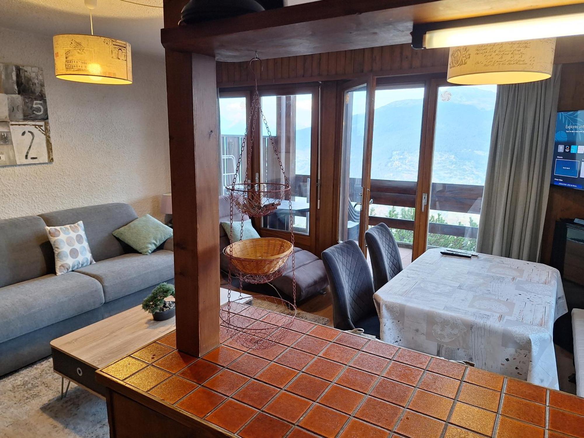 Les Collons1800- Bel Appart 2Pieces-4 Pers-Piscine-Sauna-Parking Int-Wifi Gratuit Vex Exteriör bild