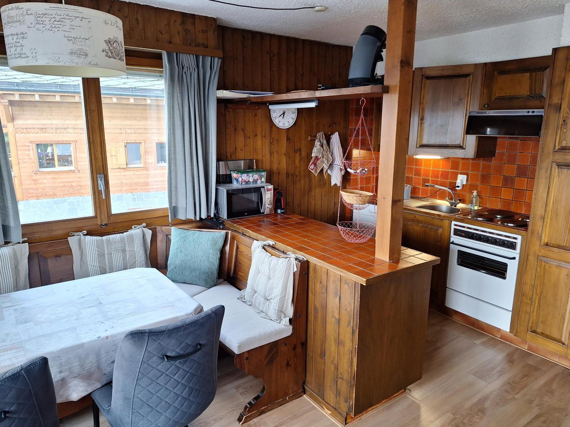 Les Collons1800- Bel Appart 2Pieces-4 Pers-Piscine-Sauna-Parking Int-Wifi Gratuit Vex Exteriör bild